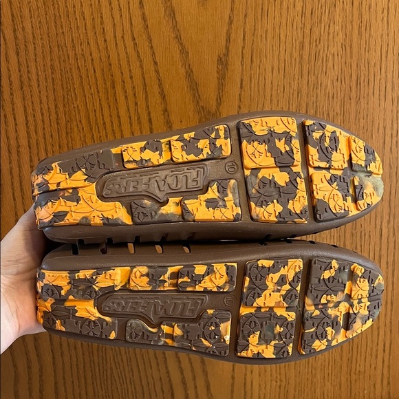 Floafers Brown Slip On Lightweight Driving Foam Loafers - Size 10 - Picture 9 of 11